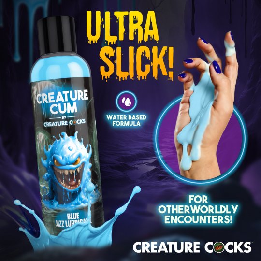 Creature Cum Blue Jizz Lubricant - 8oz
