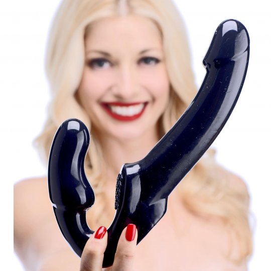 Revolver Strapless Strap On G-Spot Dildo Code
