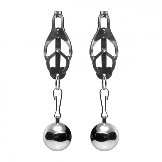 Deviant Monarch Weighted Nipple Clamps