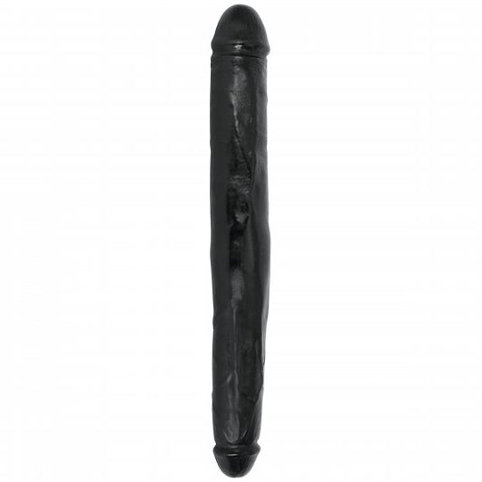 18 Inch Tapered Double Dong - Black