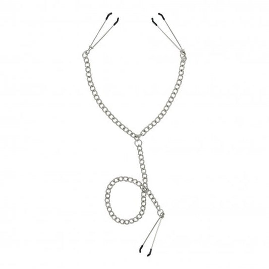 Nipple to Clit Tweezer Clamp Set